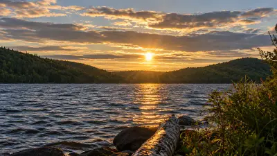 AI illustration of Glazier Lake, Maine