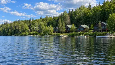 AI illustration of Kennebago Lake, Maine