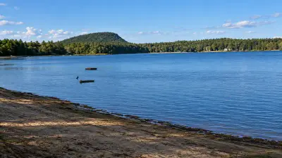 AI illustration of Lovewell Pond, Maine