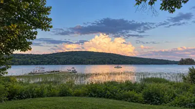 AI illustration of Mattawamkeag Lake, Maine