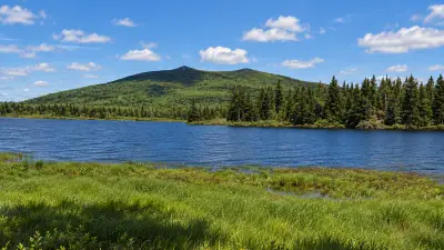 AI illustration of Nesowadnehunk Lake, Maine