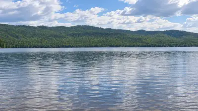 AI illustration of Pleasant Pond, Caratunk, Maine