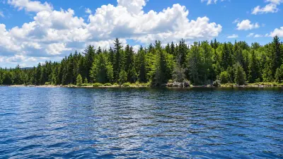 AI illustration of Richardson Lakes, Maine