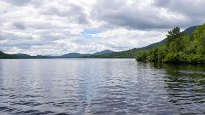 AI illustration of Spencer Lake, Maine