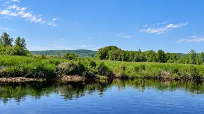 AI illustration of St. George River in Union, Maine