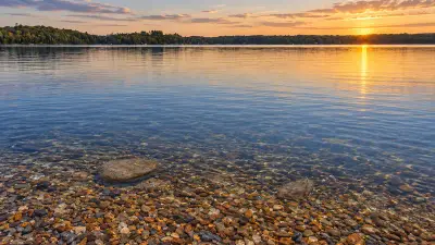 AI illustration of Wassookeag Lake, Maine